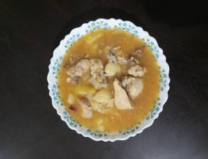Boil Chicken With Bamboo Shoot