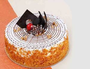 Choclate Truffle Butterscotch Cake          