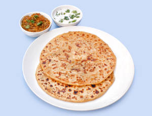 De De Pyaaz De With Raita N Chole