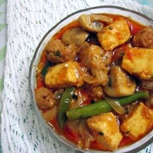 Mushroom Paneer