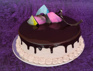 Eggless Cream Mix Chocolate Cake