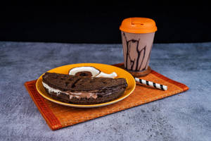 Triple Choco  Waffle Sandwich + Belgian Chocomelt Shake