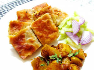 Mutton Moghlai Paratha