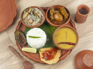Mutton thali