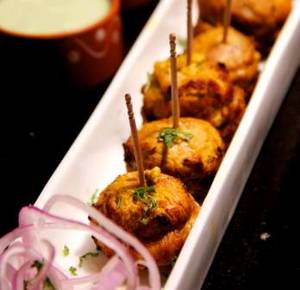 Stuffed Mushroom Tikka Peshawari