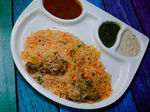 Chicken Biryani.