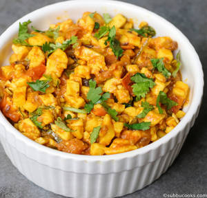 Paneer Bhurji Thali