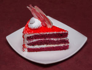 Eggless Red Velvet Cake 