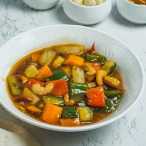 Mixed Vegetables In Kung Pao Style (gravy)
