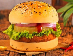Veg Momos Burger