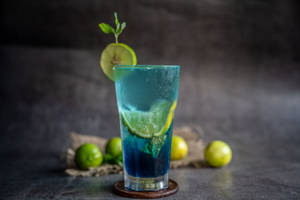 Sea Blue Mocktail