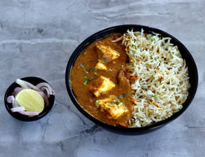 Paneer Masala Rice Bowl