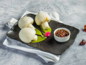 Curry Mushrooms Bun