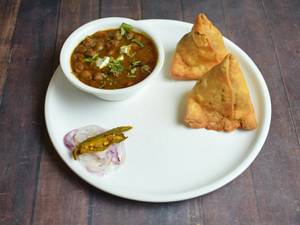 Samosa Cholle [2 Pcs]