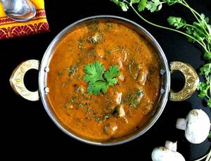Mushroom Masala                               