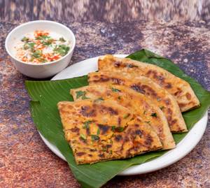 Onion Paneer Paratha