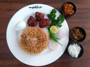 Chicken Briyani - Chicken Tikka Combo