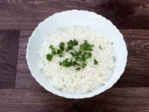 Steamed rice
