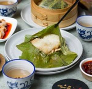 Sticky Rice Lotus Leaf Chicken