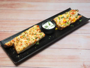 Masala Garlic Bread