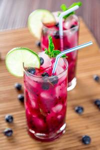 Blueberry Mojito..