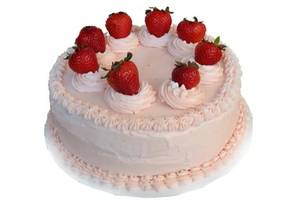 Strawberry Cake (450 Gms)