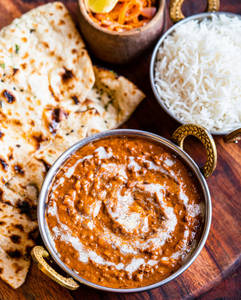 Dal Makhani With Naan (chef's Special)