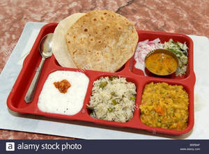 Jumbo Thali + Thickshake 200 Ml [Z]