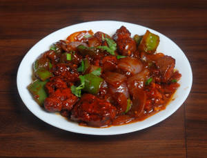 Chilli Chicken Gravy with Bone