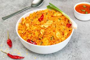 Schezwan Egg Fried Rice