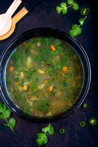 Lemon Coriander Soup Chicken