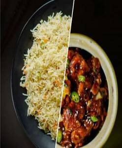 Fried Rice - Manchurian Combo