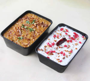 Sambar Rice & Curd Rice Combo 500ml Each