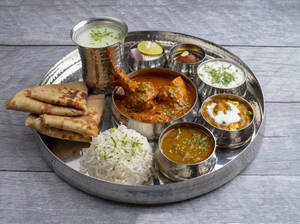 Punjabi Chicken Paratha Combo