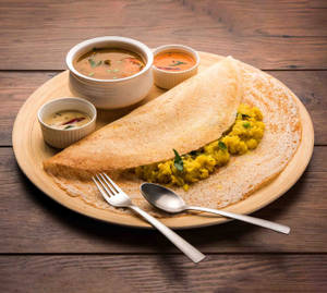 Onion Cheese Masala Dosa