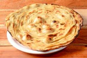 Lachha Paratha [1 Piece] With Curry