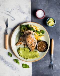 Grilled Chicken Brown