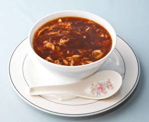 Hot & sour chicken soup