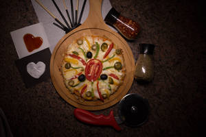 7" Veggie Delight Pizza