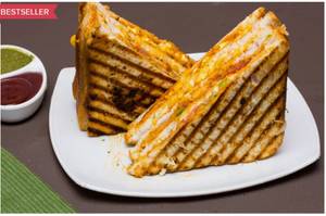 Cheese Tandoori  Pizza Sandwich