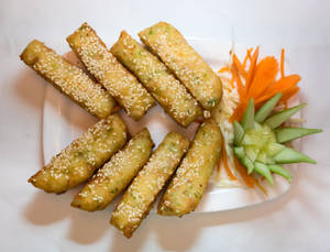 Sesame Potato On Toast