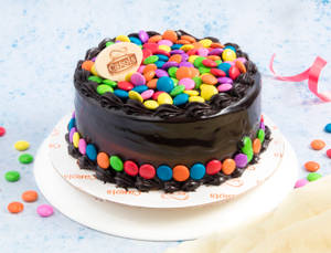 Chocolate Gems Cake [700 Grams]