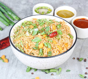 Veg Schezwan Fried Rice