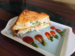 Veg Cheese Toast Mayo Sandwich
