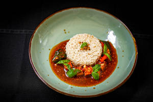 Chilli Basil Bean Curd Steak