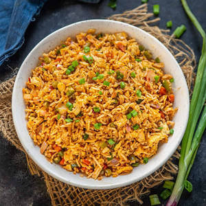 Schezwan Egg Fried Rice