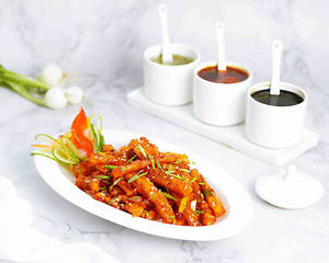 Honey Chilli Potatoes