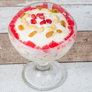 Mix Fruit with Ice Cream