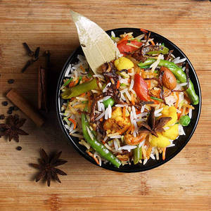 Paneer Dum Biryani