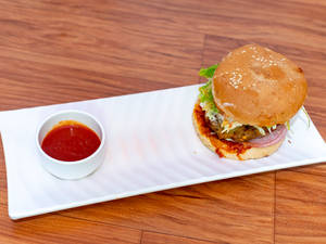 Grilled Chicken Burger [Double Patty]